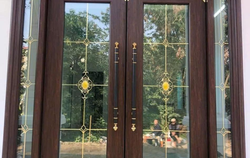 CỬA KÍNH GIÃ GỖ